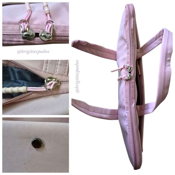LAPTOP Briefcase Pink Handbag - Picture 11 of 14